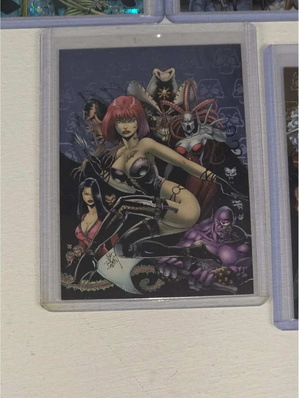 5x Lot Lady Death 1996 Series 3 FRACTAL Mystery Chase C-5 Steven Hughes Art RARE